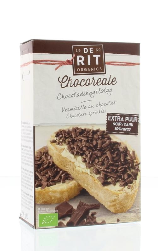De Rit Schokostreusel extra rein bio (200 gr)