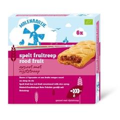 Molenaartje Dinkelfruchtriegel rote Früchte bio (180 gr)