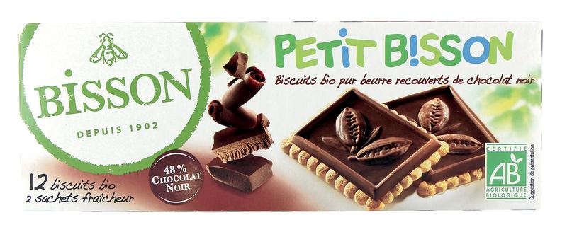 Bisson Petit Bisson Teekeks Zartbitterschokolade Bio (150 gr)