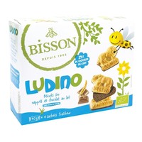 Bisson Bisson Ludino Kekse mit Milchschokolade 4 Beutel Bio (160 gr)