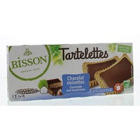 Bisson Bisson Tartelette Schokolade Haselnuss Bio (150 gr)