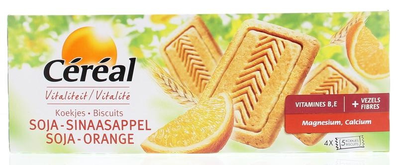 Cereal Kekse Soja/Orange (280 gr)