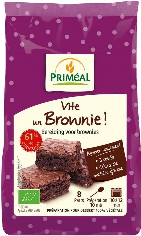 Bisson Backmischung für Brownies Bio (350 gr)