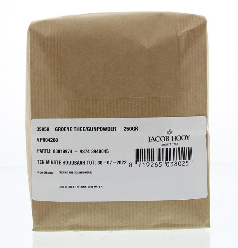 Jacob Hooy Jacob Hooy Grüner Tee / Schießpulver (250 gr)