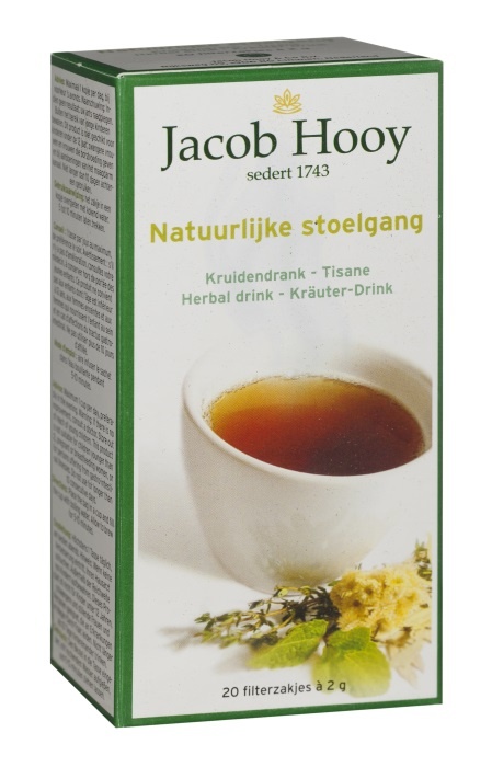 Jacob Hooy Natürlicher Stuhltee (20 Sachets)