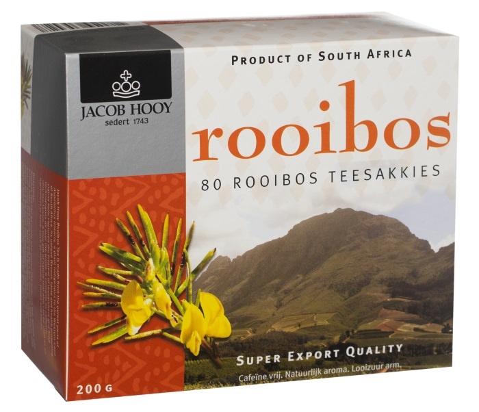 Jacob Hooy Rooibos-Teebeutel (80 Beutel)