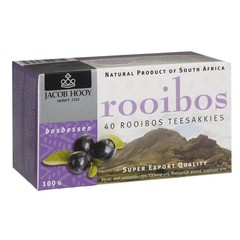 Jacob Hooy Rooibos Tee Heidelbeeren (40 Beutel)