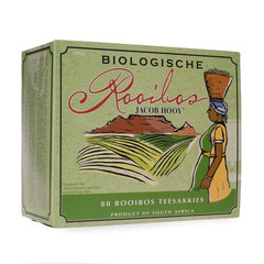 Jacob Hooy Rooibos Teebeutel Bio (80 Beutel)