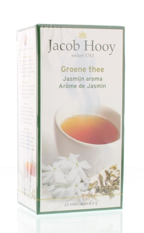 Jacob Hooy Grüner Tee Jasmin (20 Beutel)