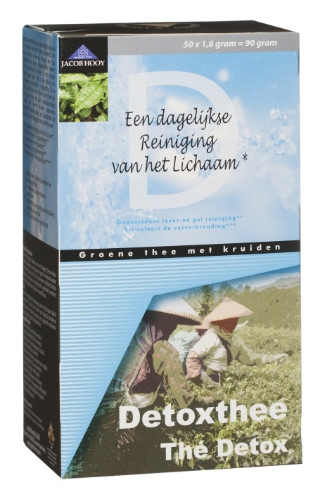 Jacob Hooy Detox-Teebeutel (50 Beutel)