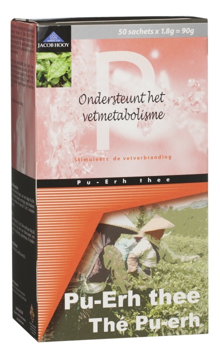 Jacob Hooy Pu Erh Teebeutel (50 Beutel)
