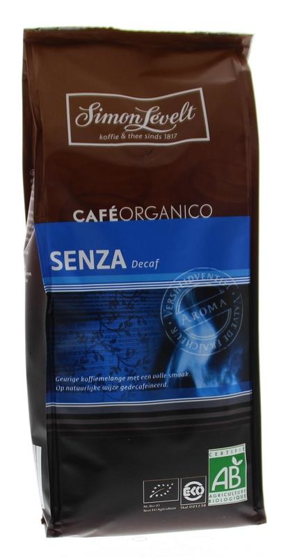 Simon Levelt Café © Organico Senza entkoffeinierter Bio (250 gr)