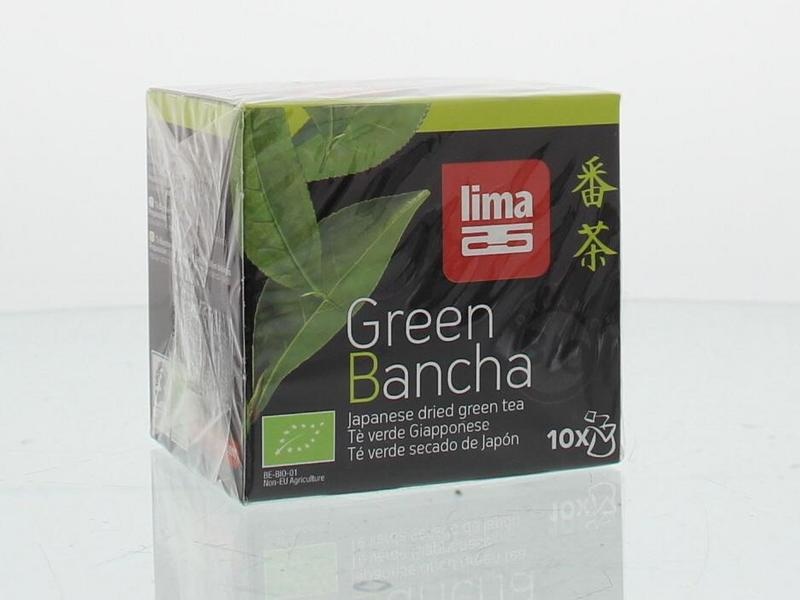 Lima Grüner Bancha Teebeutel bio (10 Stück)