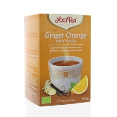 Yogi Tea Ingwer Orange Vanille Bio (17 Beutel)