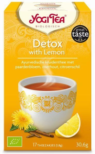 Yogi Tea Detox mit Zitrone bio (17 Beutel)