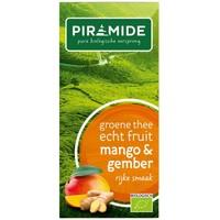 Piramide Piramide Grüner Tee Mango und Ingwer Bio (20 Stück)