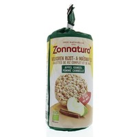 Zonnatura Zonnatura Reiskuchen Apfel-Zimt Bio (127 gr)