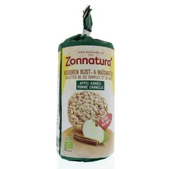 Zonnatura Reiskuchen Apfel-Zimt Bio (127 gr)