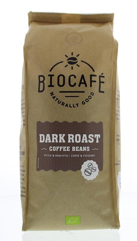 Biocafe Biocafe Kaffeebohnen dunkel geröstet 500 Gramm