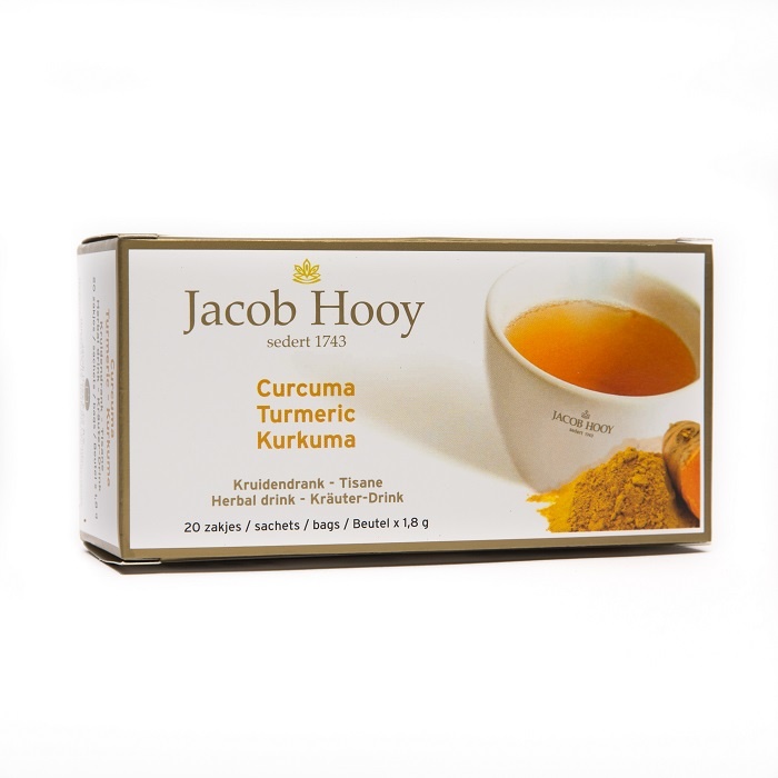 Jacob Hooy Kurkuma Teebeutel Gold (20 Beutel)