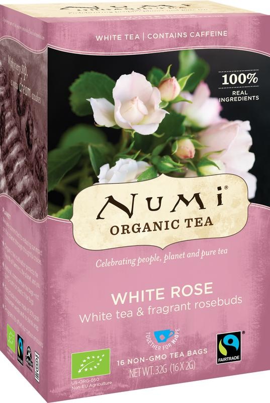 Numi Numi Weißer Tee Weiße Rose Bio (16 Beutel)