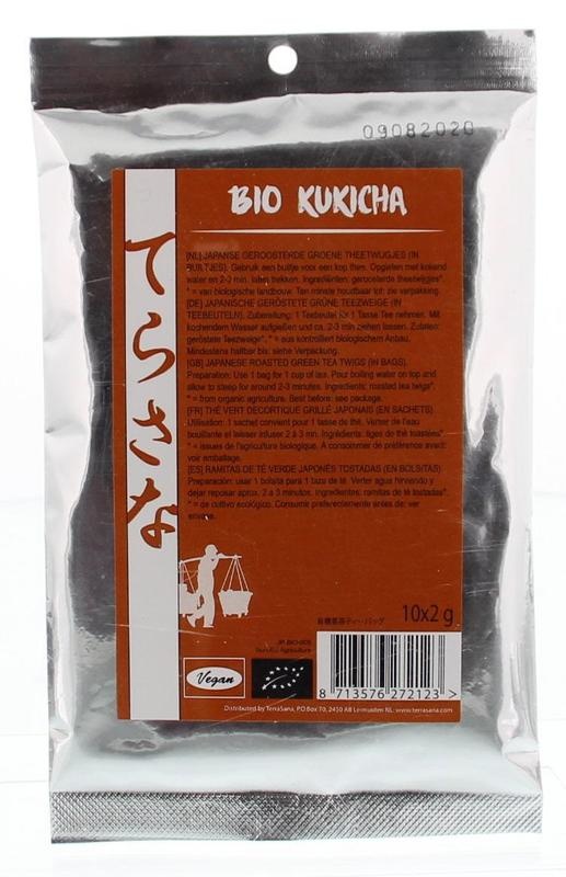 Terrasana Terrasana Kukicha Teezweige Teebeutel Bio (10 Stück)