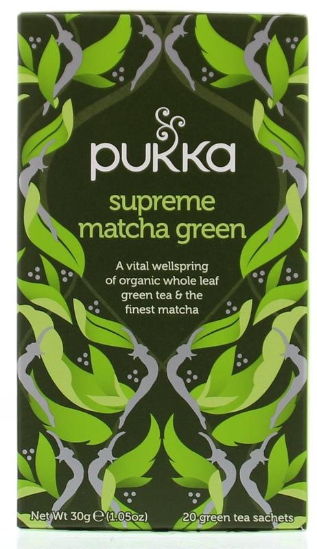 Pukka Org. Teas Pukka Org. Teas Supreme Matcha Grüntee Bio (20 Beutel)