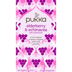 Pukka Org. Teas Holunder & Echinacea bio (20 Beutel)