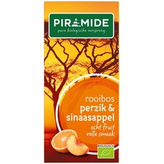 Piramide Rooibos Pfirsich Orangen Tee Bio (20 Beutel)