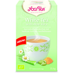 Yogi Tea Weißer Tee mit Aloe Vera Bio (17 Beutel)