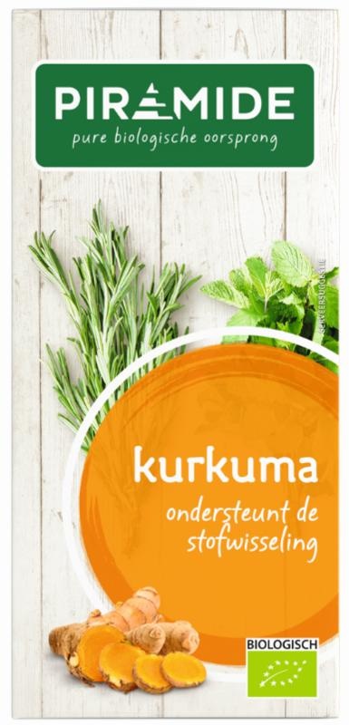 Piramide Kurkuma Tee Bio (20 Stück)