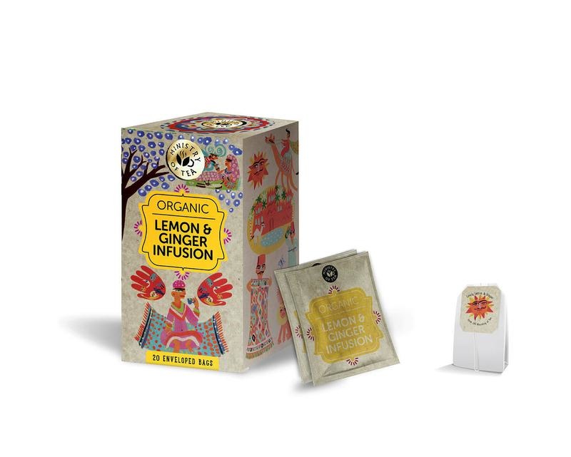Ministry Of Tea Zitrone & Ingwer bio (20 Beutel)