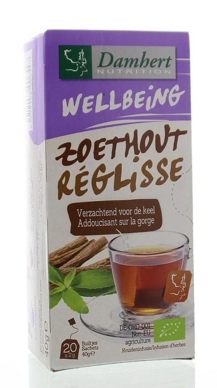 Damhert Teatime Lakritztee bio (20 Beutel)