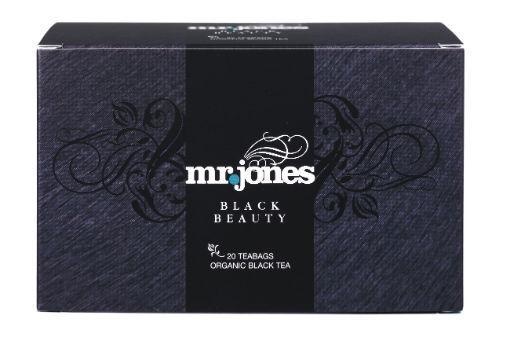 Mr Jones Black Beauty Schwarztee Bio (20 Beutel)