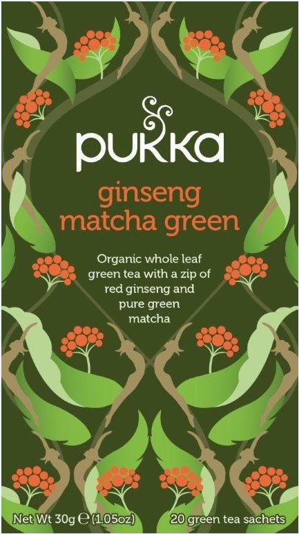 Pukka Org. Teas Pukka Org. Teas Ginseng Matcha Grün Bio (20 Beutel)