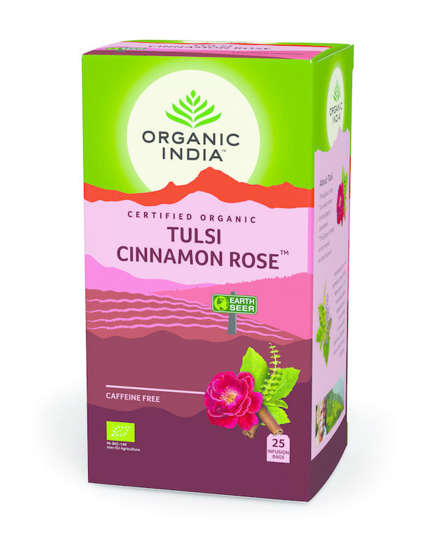 Organic India Organic India Tulsi Zimt-Rosentee bio (25 Beutel)