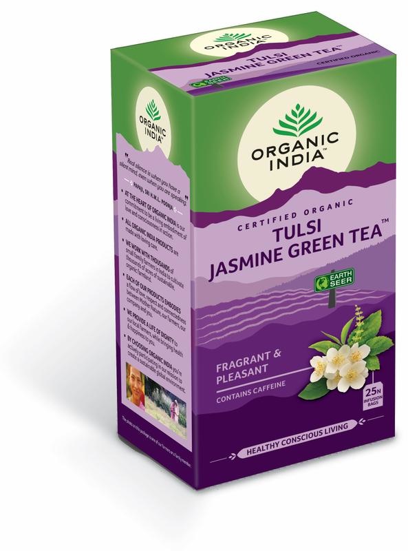 Organic India Tulsi Jasmin grüner Tee bio (25 Beutel)
