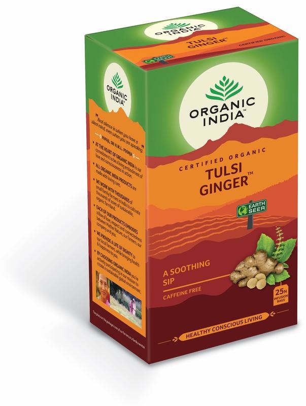 Organic India Tulsi Ingwertee bio (25 Beutel)