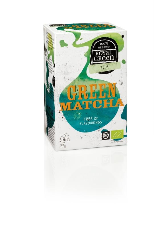 Royal Green Royal Green Grüner Matcha Bio (16 Beutel)