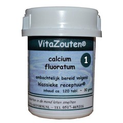 Vitazouten Calcium fluoratum Vita Salz Nr. 01 (120 Tabletten)
