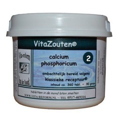 Vitazouten Calcium Phosphoricum Vita Salz Nr. 02 (360 Tabletten)