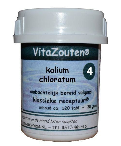 Vitazouten Vitazouten Kalium muriaticum/Chloratum Vita Salz Nr. 04 (120 Tab)