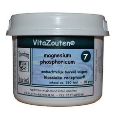 Vitazouten Magnesium Phosphoricum Vita Salz Nr. 07 (360 Tabletten)