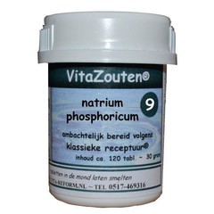 Vitazouten Natrium phosphoricum Vita Salz Nr. 09 (120 Tabletten)