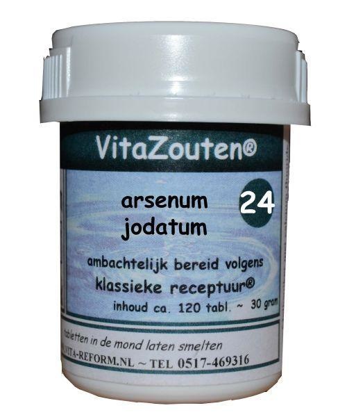 Vitazouten Arsenum Jodatum Vita Salz Nr. 24 (120 Tab)