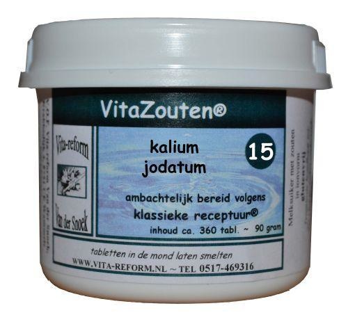 Vitazouten Kalium Jodatum Vita Salz Nr. 15 (360 Tab)
