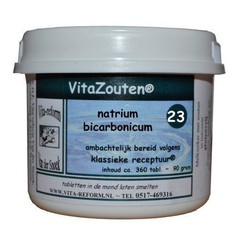 Vitazouten Natriumbicarbonicum Vita Salz Nr. 23 (360 Tabletten)