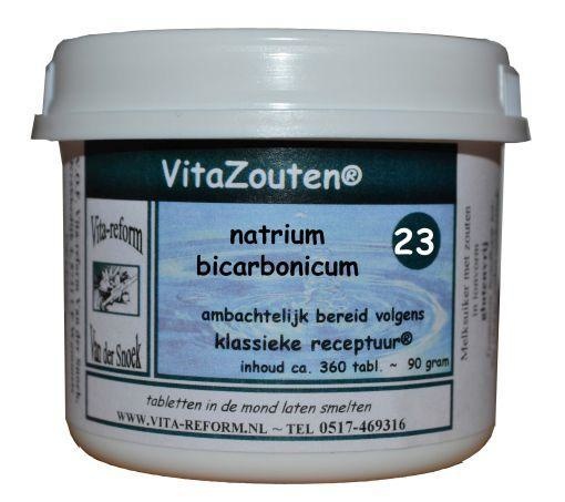 Vitazouten Natriumbicarbonicum Vita Salz Nr. 23 (360 Tab)