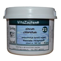 Vitazouten Zincum muriaticum Vita Salz Nr. 21 (360 Tabletten)