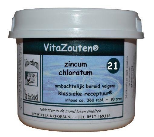 Vitazouten Zincum muriaticum Vita Salz Nr. 21 (360 Tab)